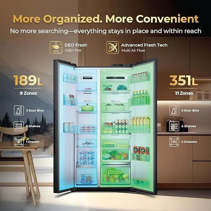 Side-by-Side Refrigerator