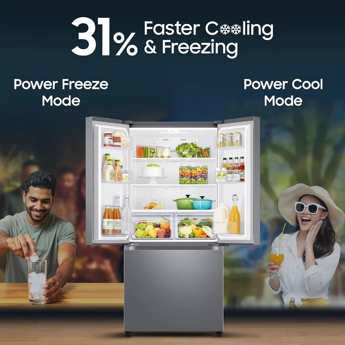 Premium Top-Freezer Refrigerator